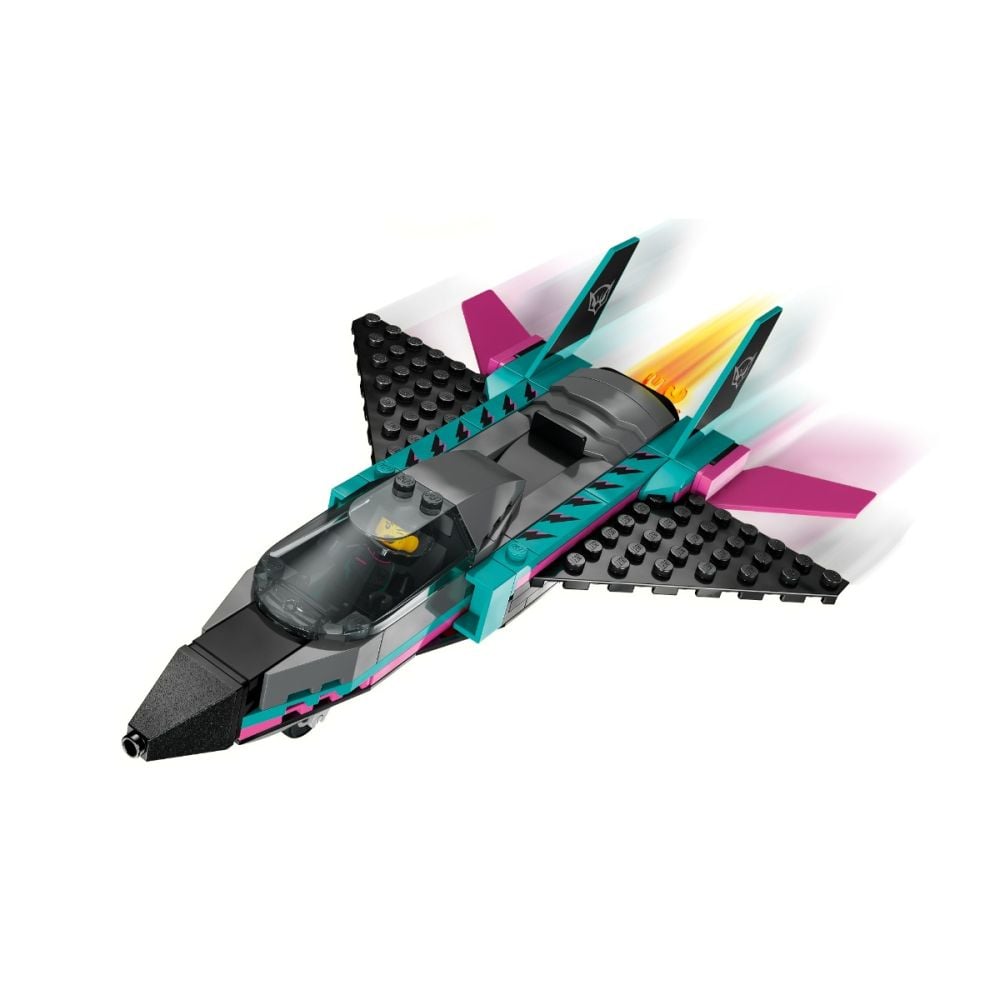 LEGO® City - Avion cu reactie vs masina (60489)