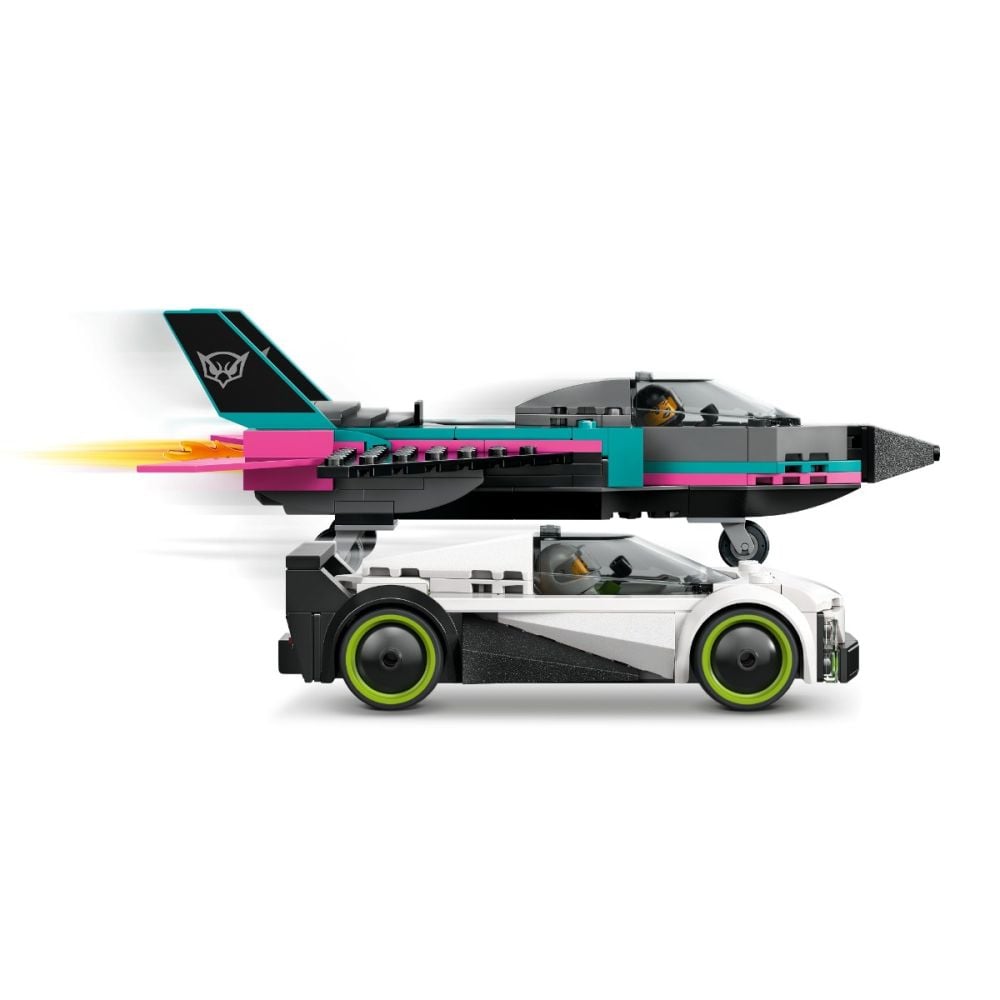 LEGO® City - Avion cu reactie vs masina (60489)