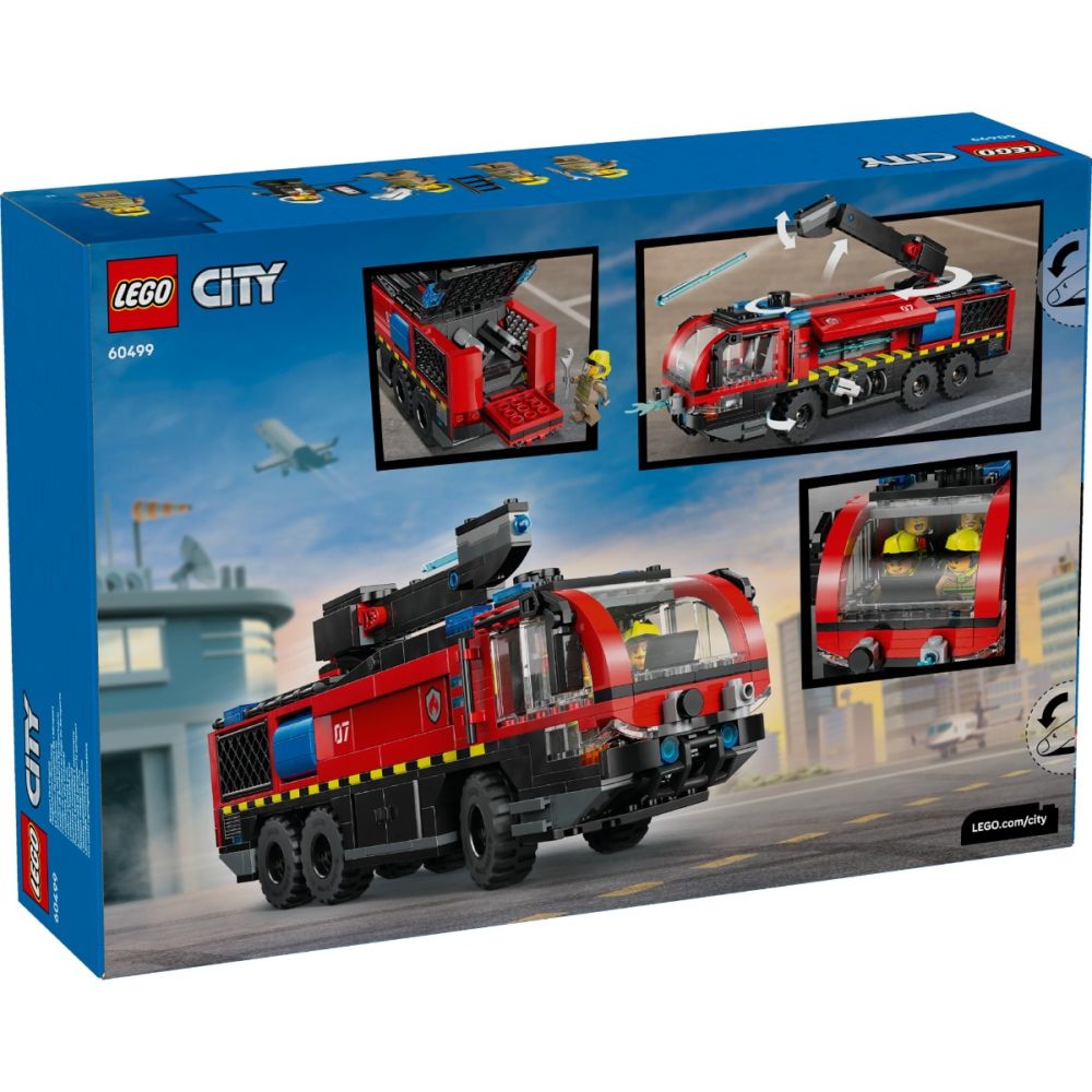LEGO® City - Autospeciala de pompieri la aeroport (60499) | Noriel