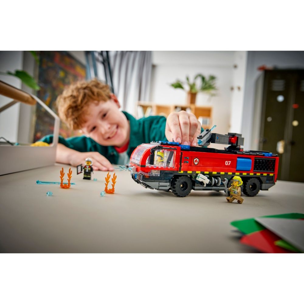 LEGO® City - Autospeciala de pompieri la aeroport (60499) | Noriel