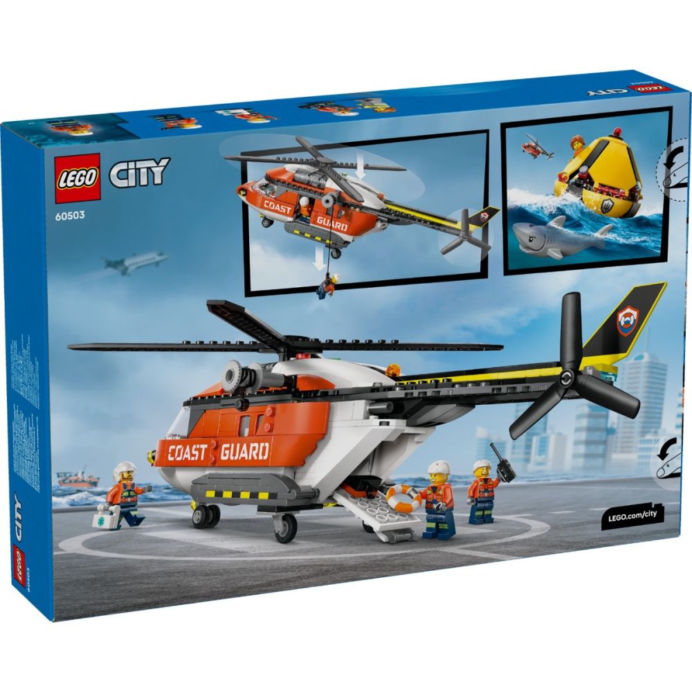 LEGO® City - Elicopter al Pazei de Coasta (60503)