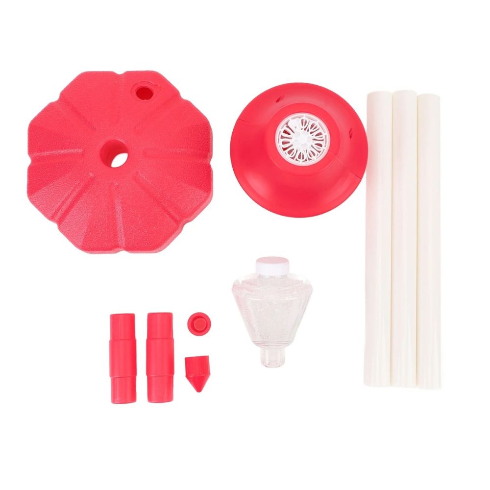 Set dispozitiv baloane de sapun si solutie, Fru Blu, Lampa, 115 ml