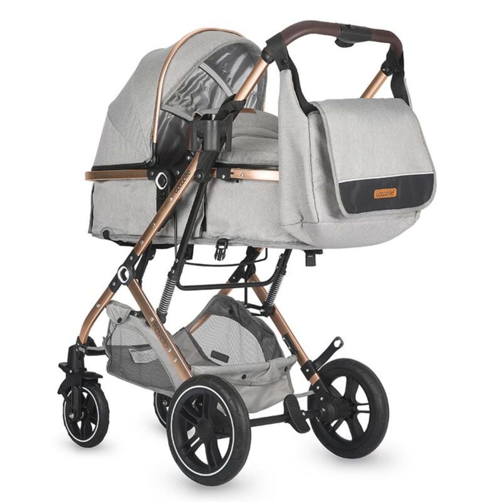 Carucior 3 in 1 ultracompact Coccolle Ravello, Moonlit Grey