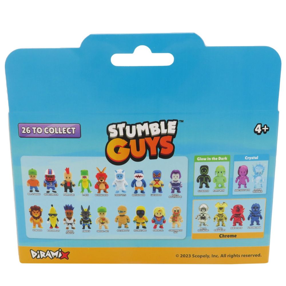 Set 3 mini figurine Stumble Guys, 3D S1