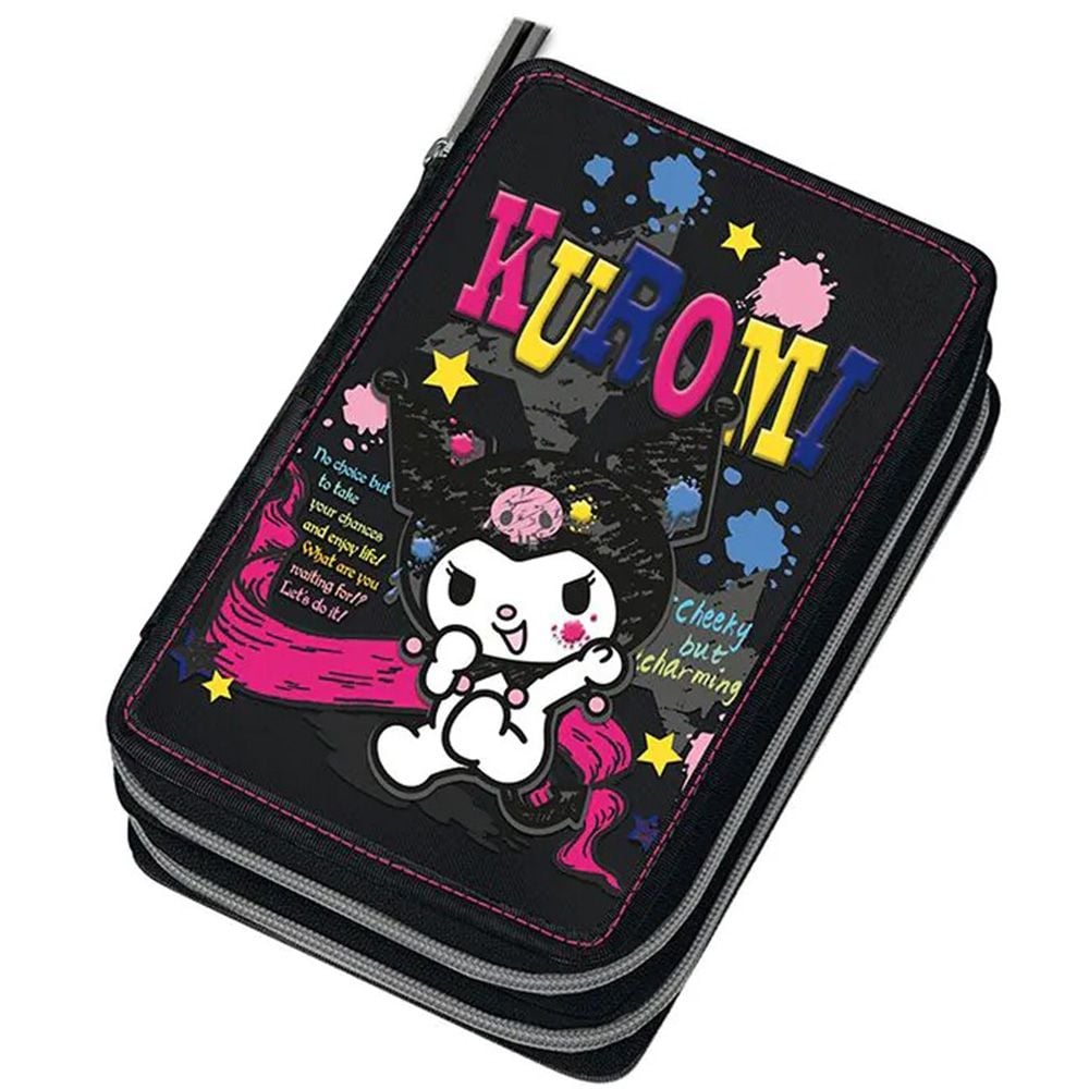 Penar echipat cu doua compartimente, Graffiti, Kuromi Sketchy