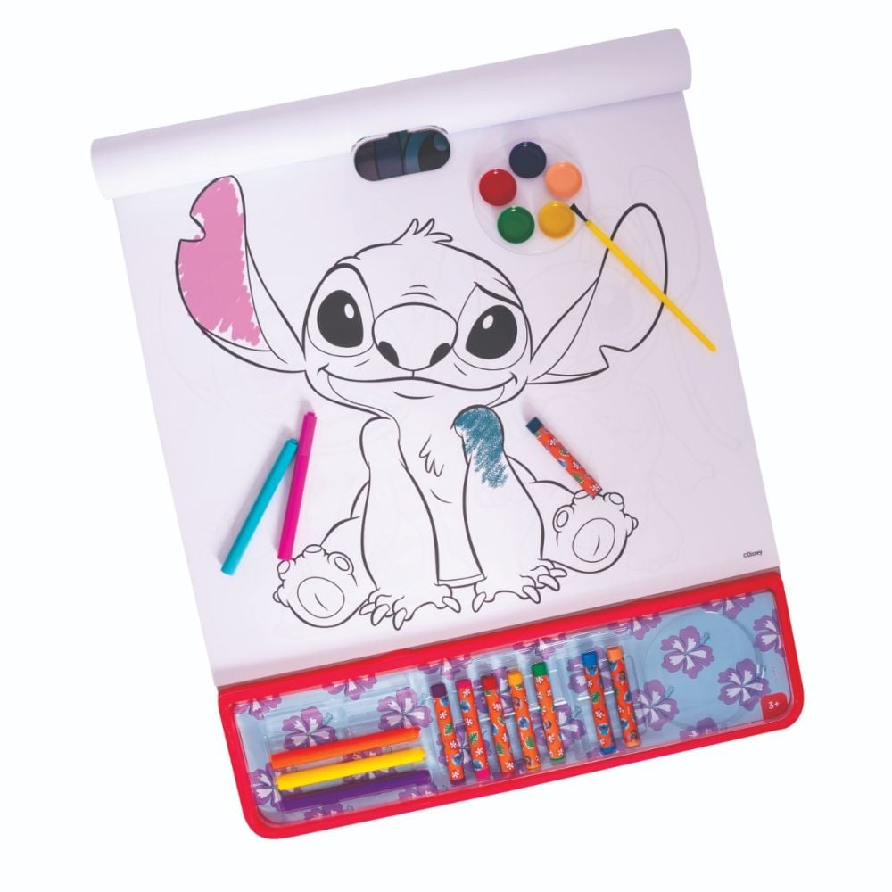 Set pentru desen, Disney Stitch, Giga Block 5 In 1