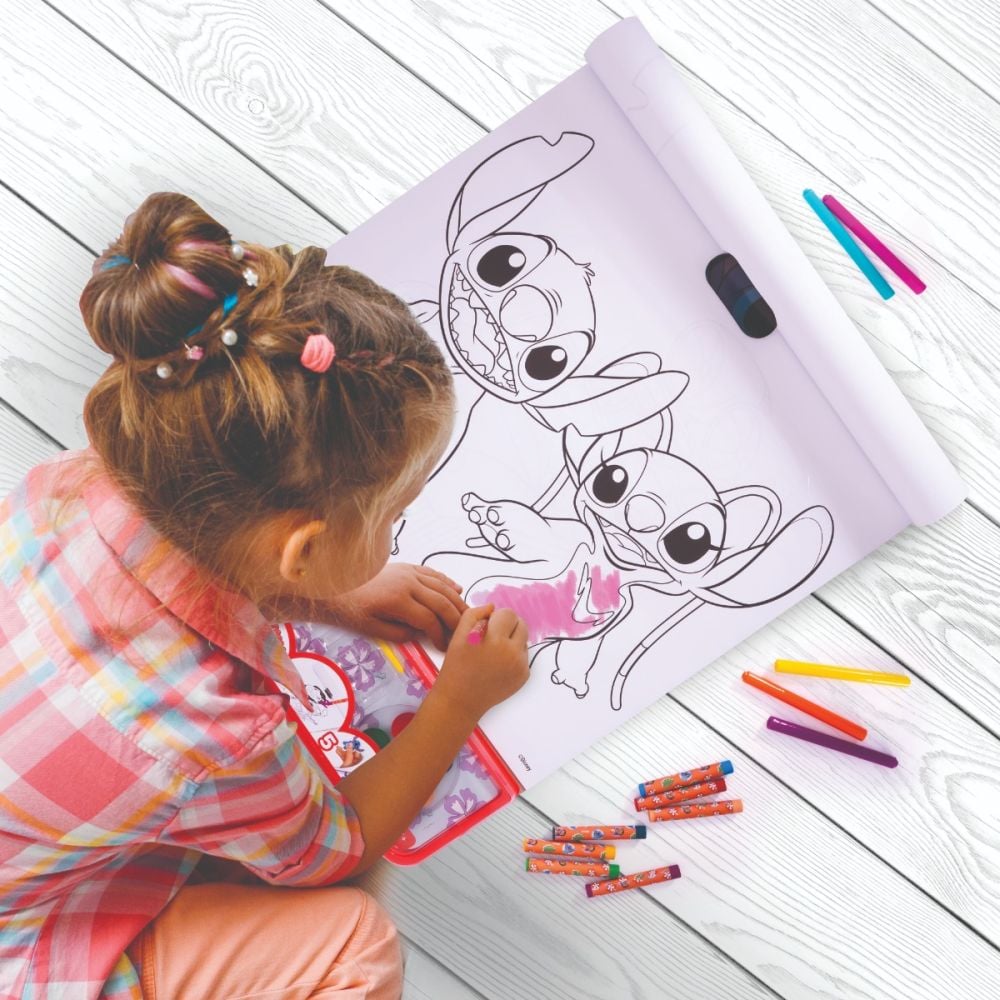 Set pentru desen, Disney Stitch, Giga Block 5 In 1
