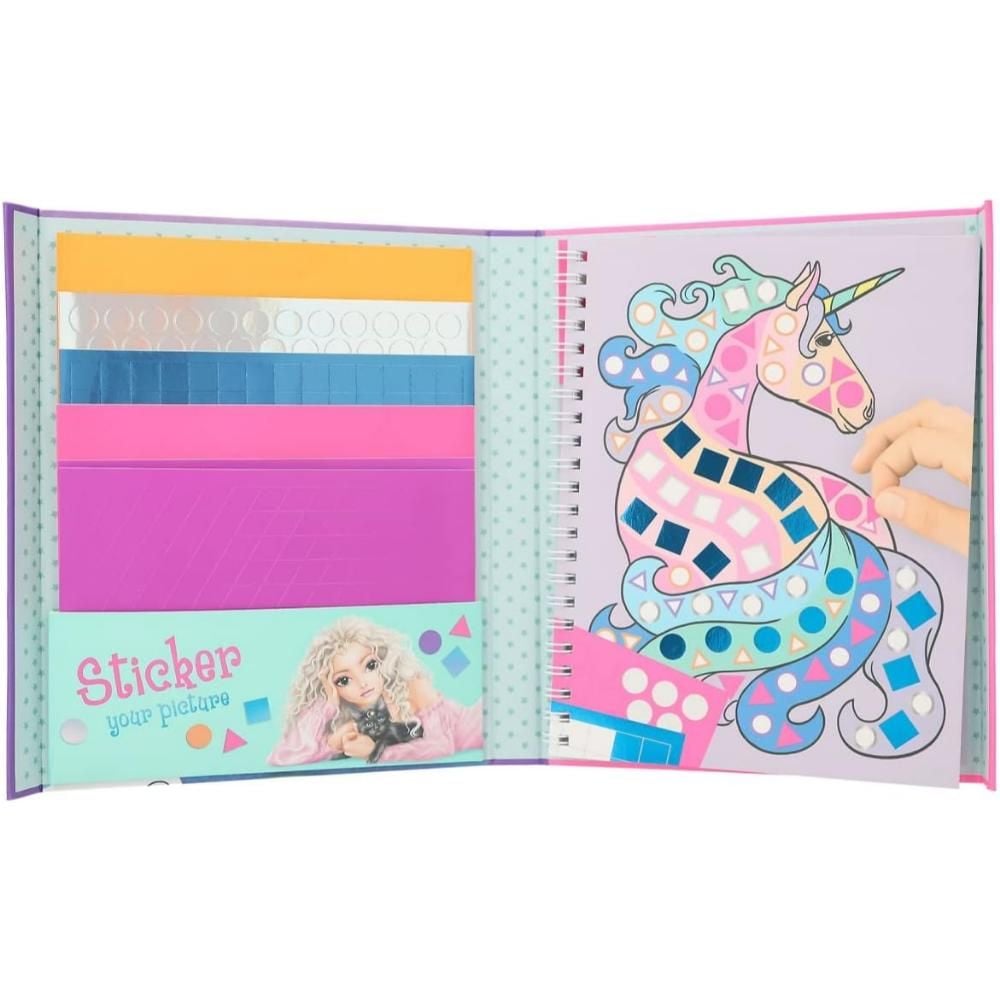 Carte cu sticker, Depesche, TopModel, Fantasy
