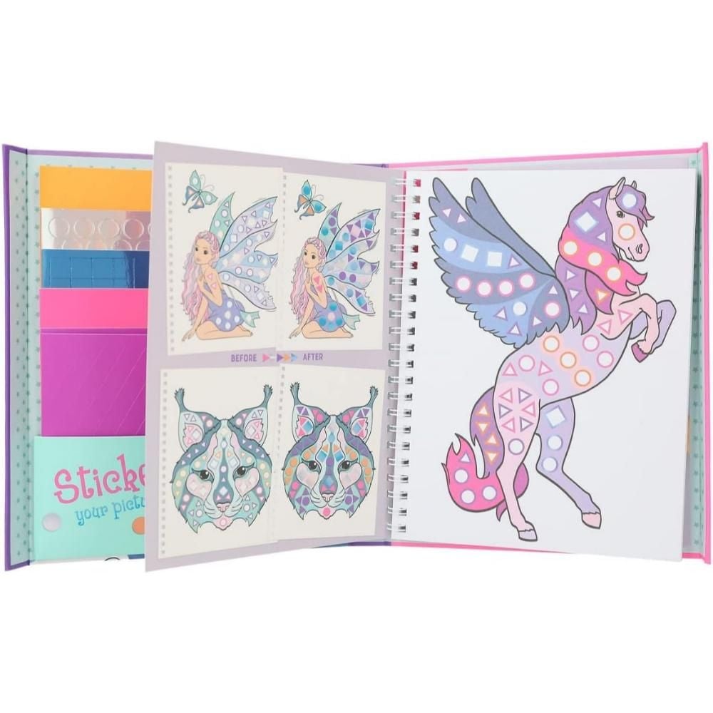 Carte cu sticker, Depesche, TopModel, Fantasy