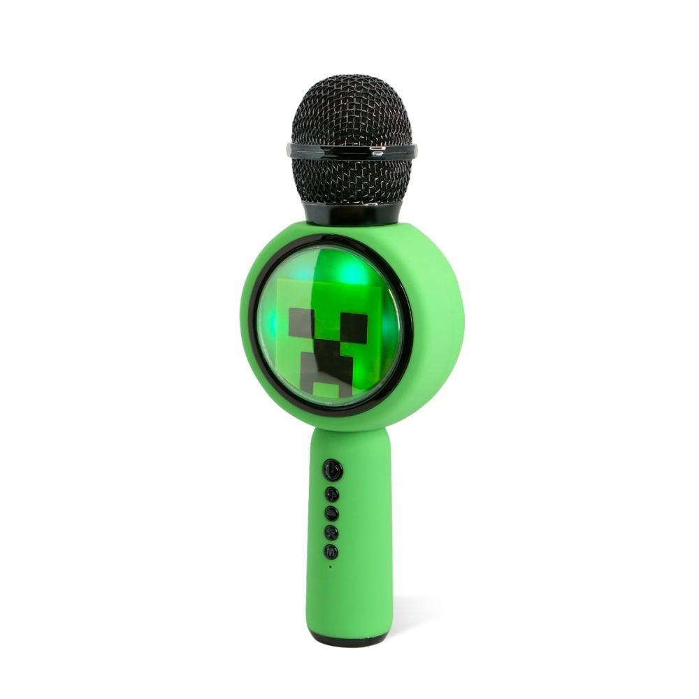 Microfon wireless cu speaker, OTL, Minecraft Creeper 