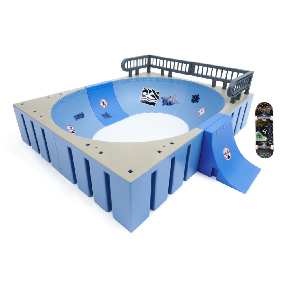 Set de joaca cu skateboard, Tech Deck, Daewon Mega Bowl, 6066909