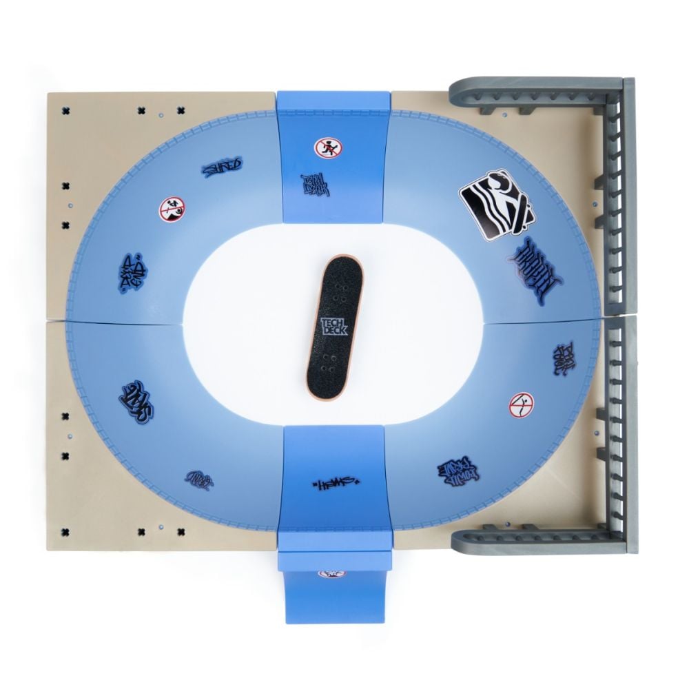 Set de joaca cu skateboard, Tech Deck, Daewon Mega Bowl, 6066909