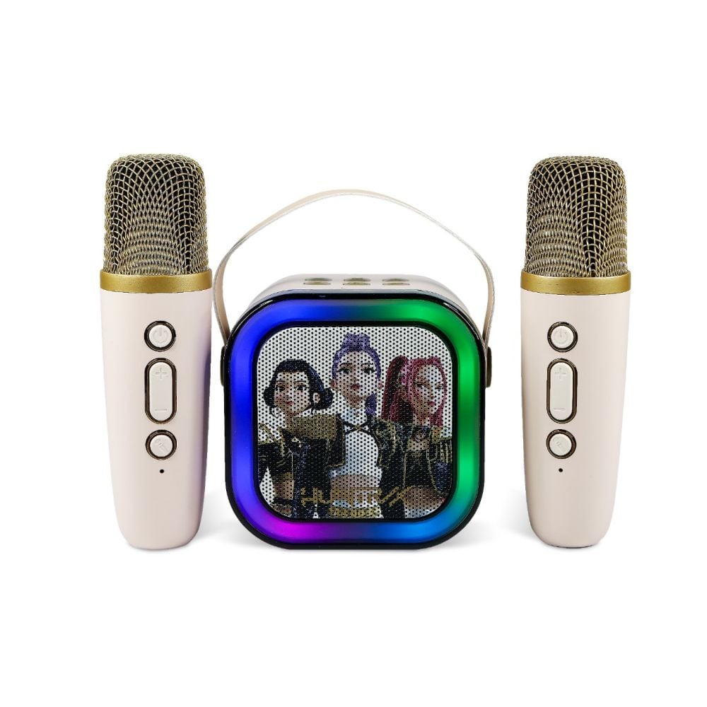 Boxa wireless cu 2 microfoane, OTL, K-Pop Demon Hunters PopSing