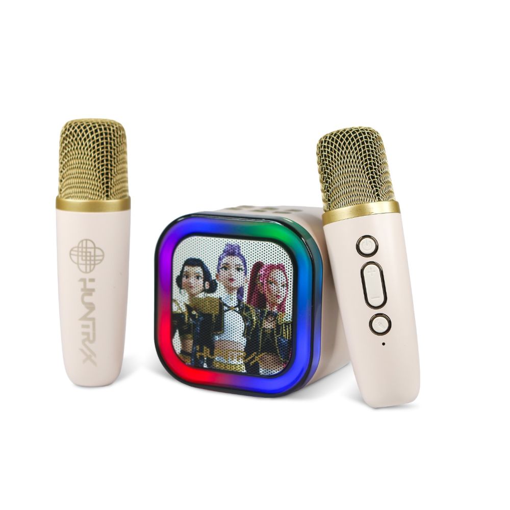 Boxa wireless cu 2 microfoane, OTL, K-Pop Demon Hunters PopSing