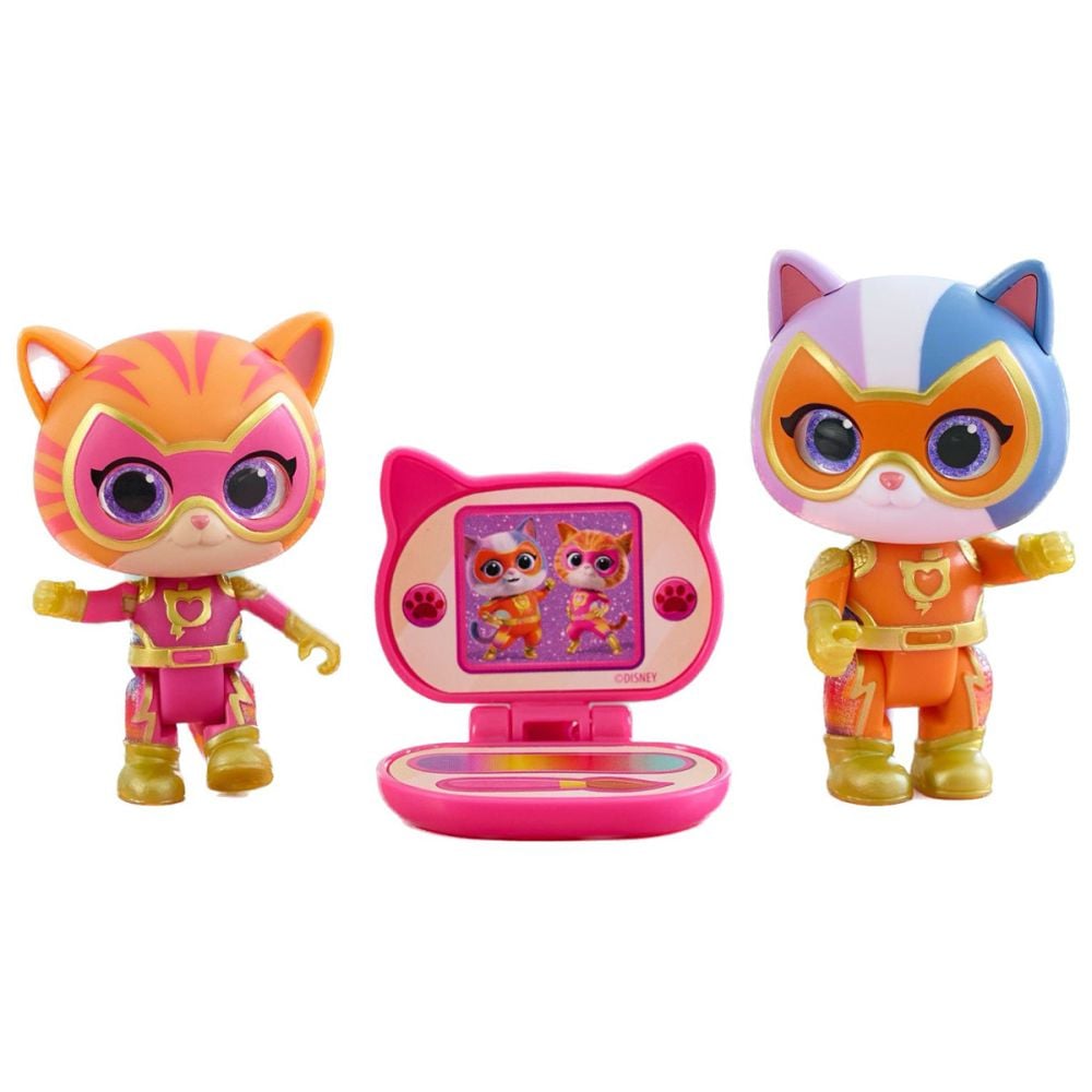 Set de joaca cu 2 figurine si accesorii, Superkitties