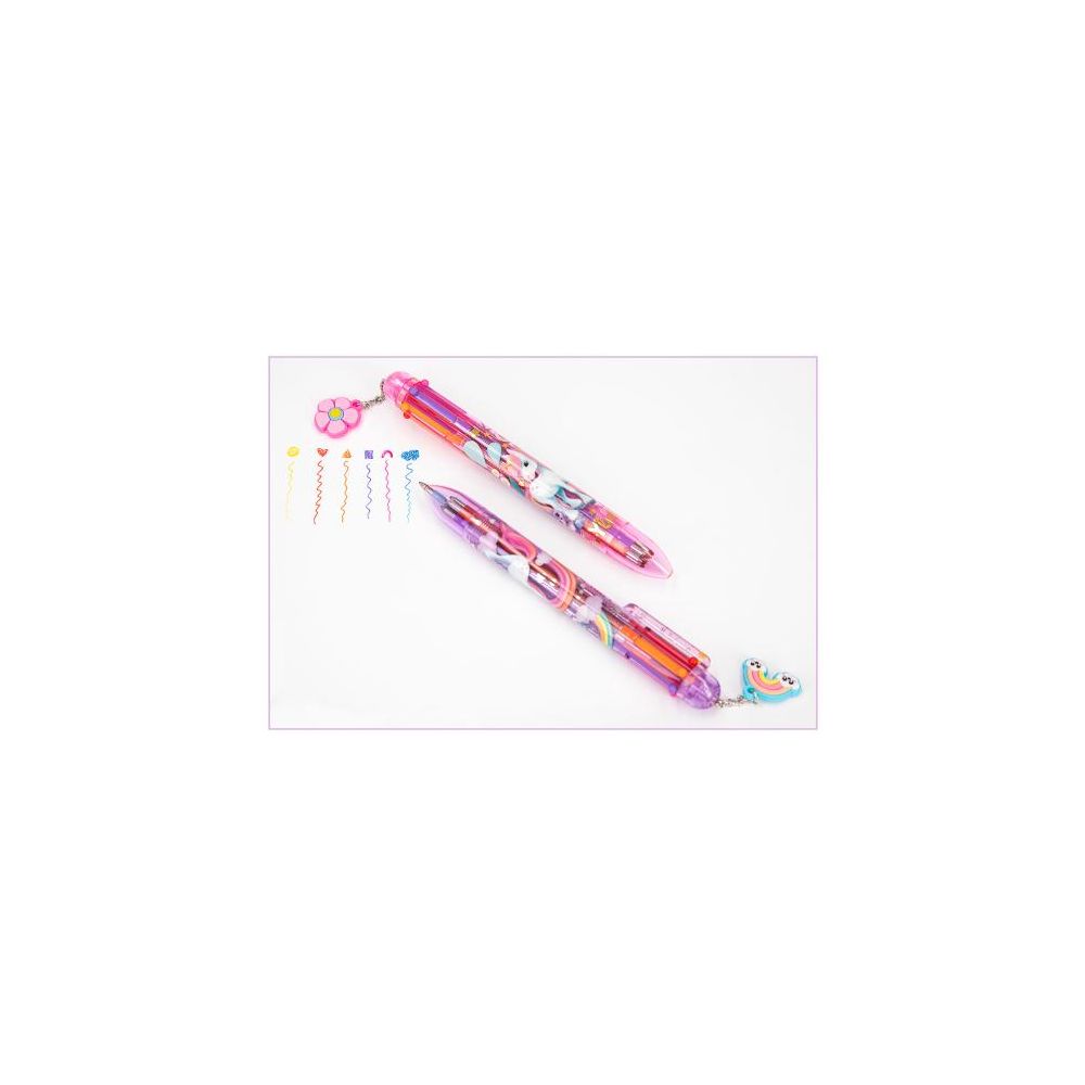 Pix cu gel, Depesche, 6 culori, Ylvi