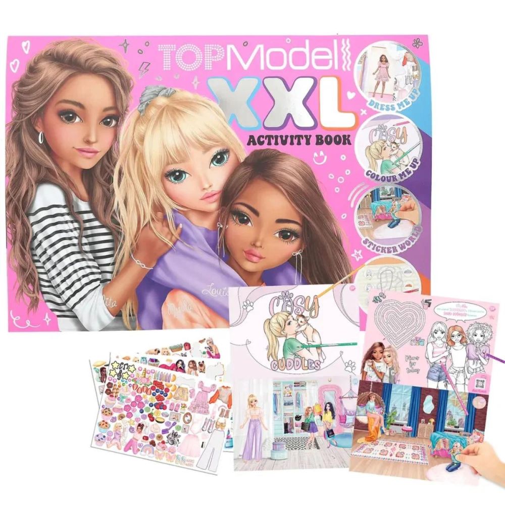 Carte cu activitati, Depesche, TopModel XXL