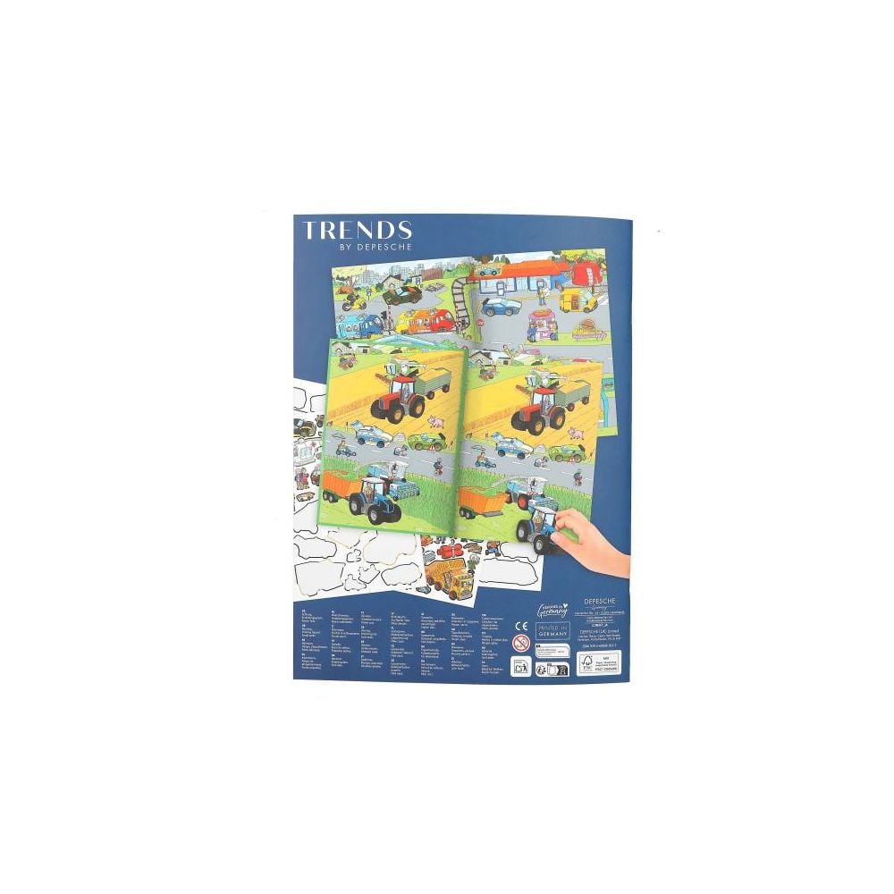 Carte cu stickere, Depesche, Action World