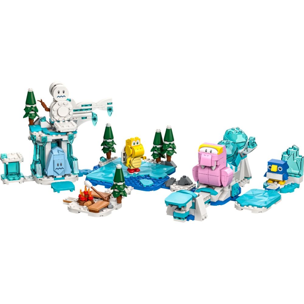 LEGO® Super Mario - Set de Extindere Morsel si aventura lui in zapada (71417)