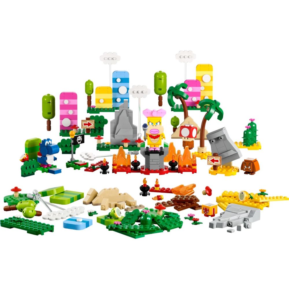 LEGO® Super Mario - Set de creator Cutia de unelte pentru Creativitate (71418)