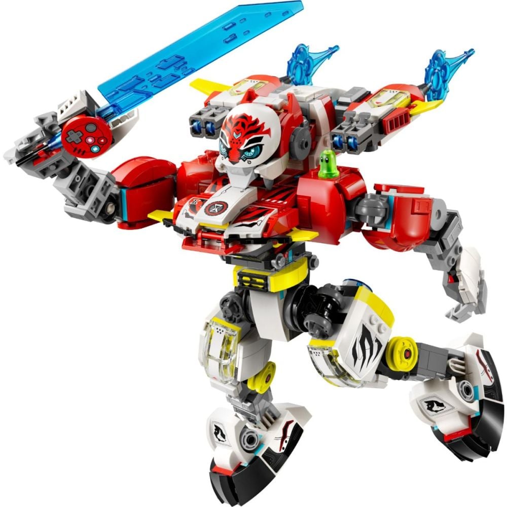 LEGO® Dreamzzz - Robotul tigru al lui Cooper si Masina Hot Rod a lui Zero (71497)