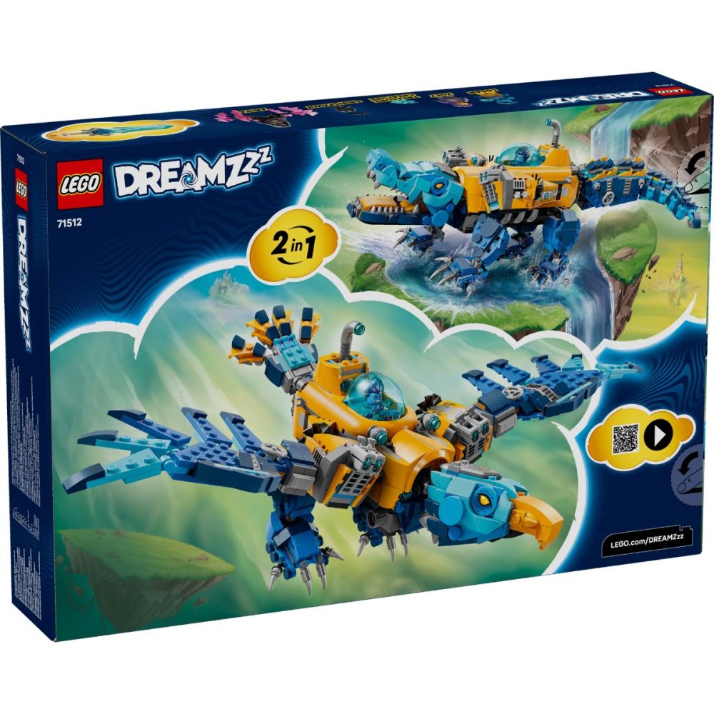 LEGO® Dreamzzz - Submarin crocodil (71512)