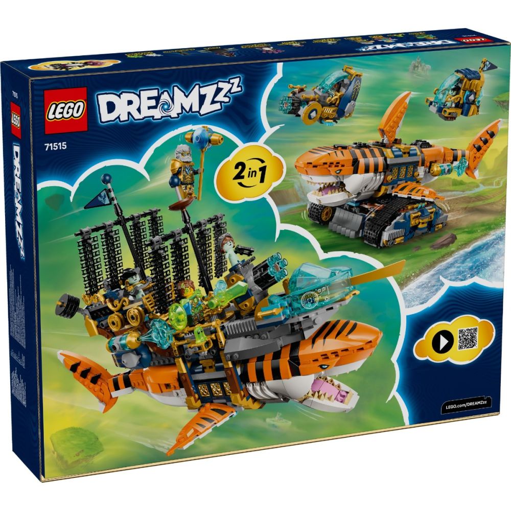 LEGO® Dreamzzz - Tancul tigru-rechin (71515)