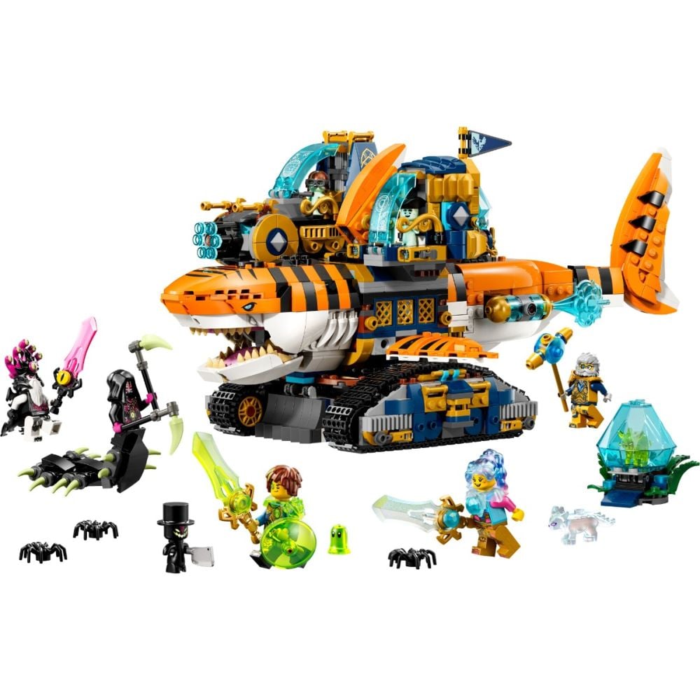 LEGO® Dreamzzz - Tancul tigru-rechin (71515)