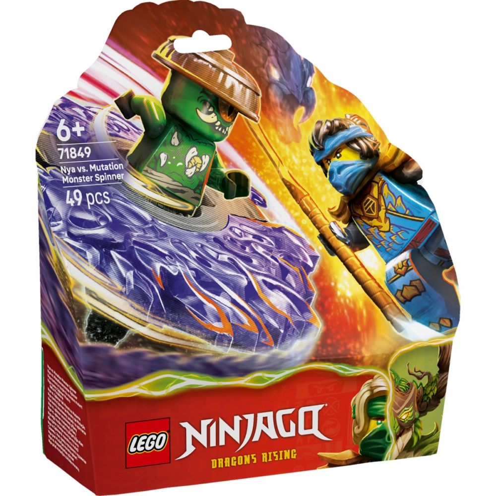 LEGO® Ninjago - Nya vs Spinnerul monstru cu mutatii (71849) | Noriel