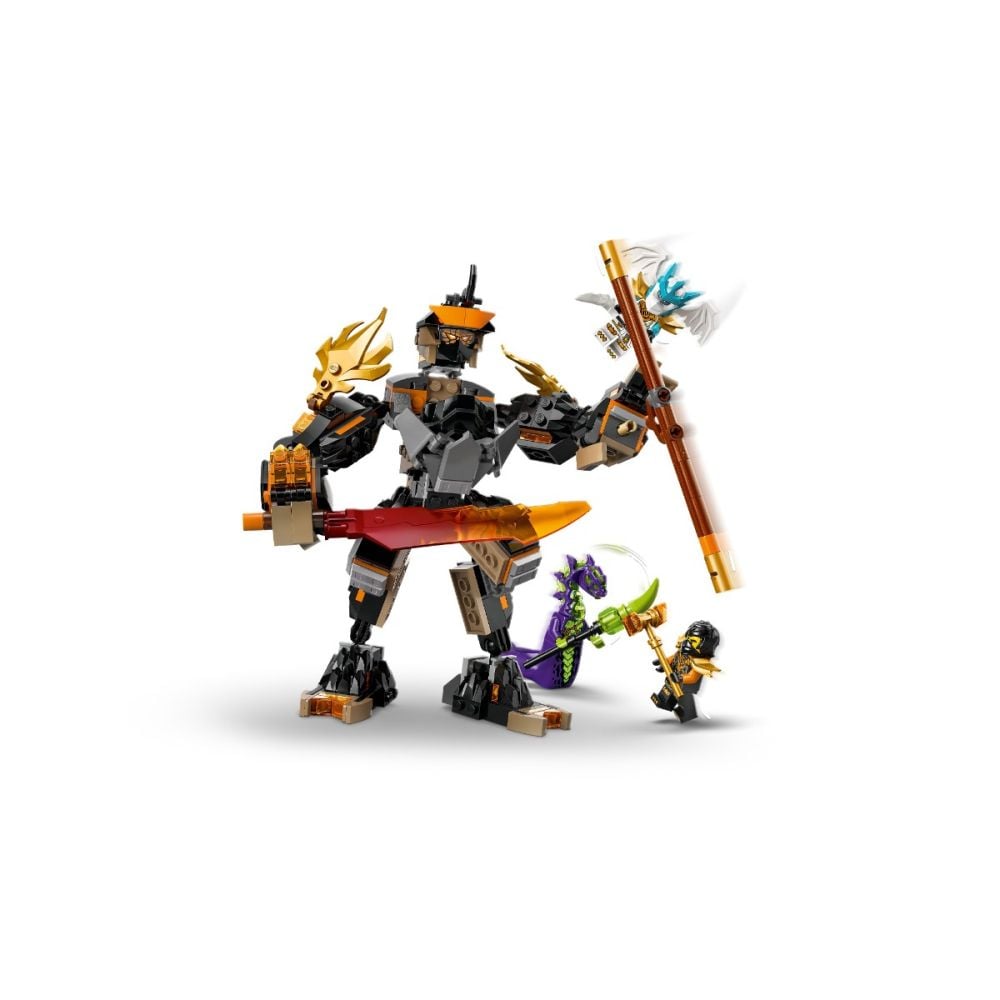 LEGO® Ninjago - Robotul de misiune al lui Cole si dragonul Zane