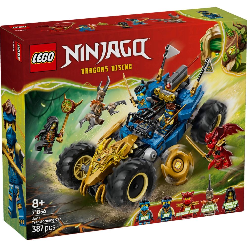 LEGO® Ninjago - Masina transformabila a lui Jay (71856) | Noriel