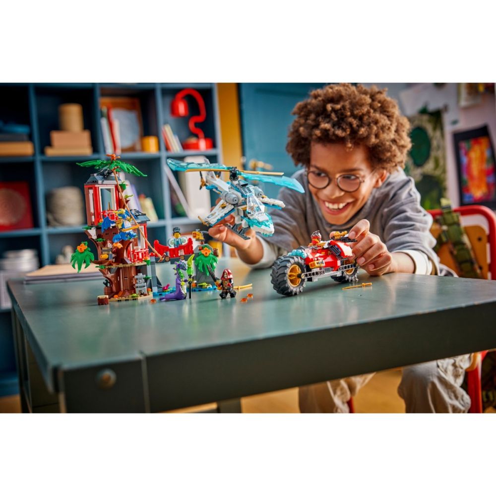 その他(グッズ関連その57) LEGO® Ninjago - Lupta la casa din copac cu vehicule ninja (71857