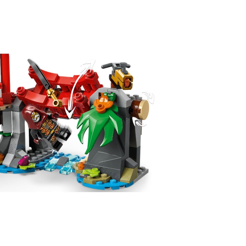 LEGO® Ninjago - Lupta la casa din copac cu vehicule ninja (71857