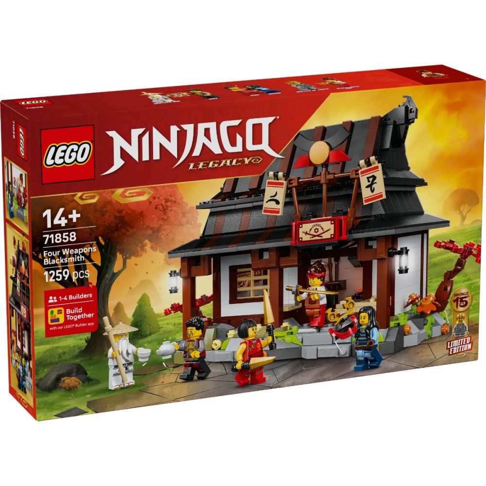 LEGO® Ninjago - Fierarul Patru Arme la a 15-a aniversare (71858