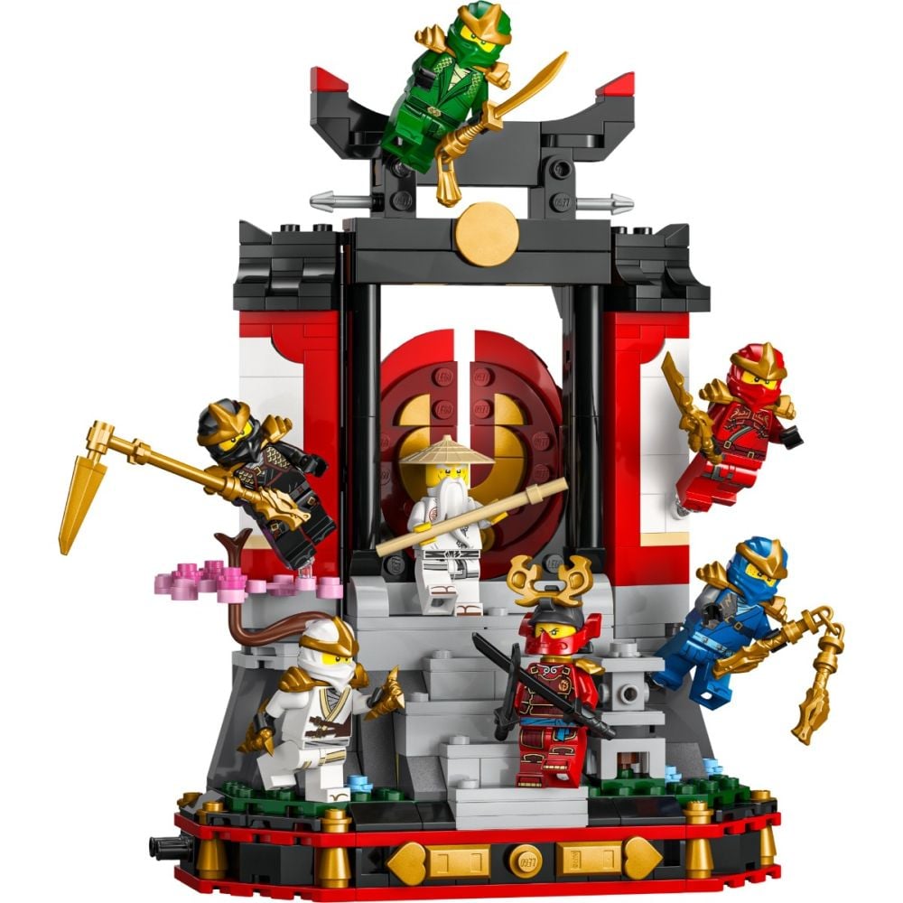LEGO® Ninjago - Model pentru etalare cu personaje ninja la a 15-a