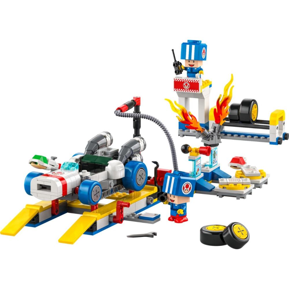 LEGO® Super Mario - Mario Kart - Garajul Lui Toad (72035)