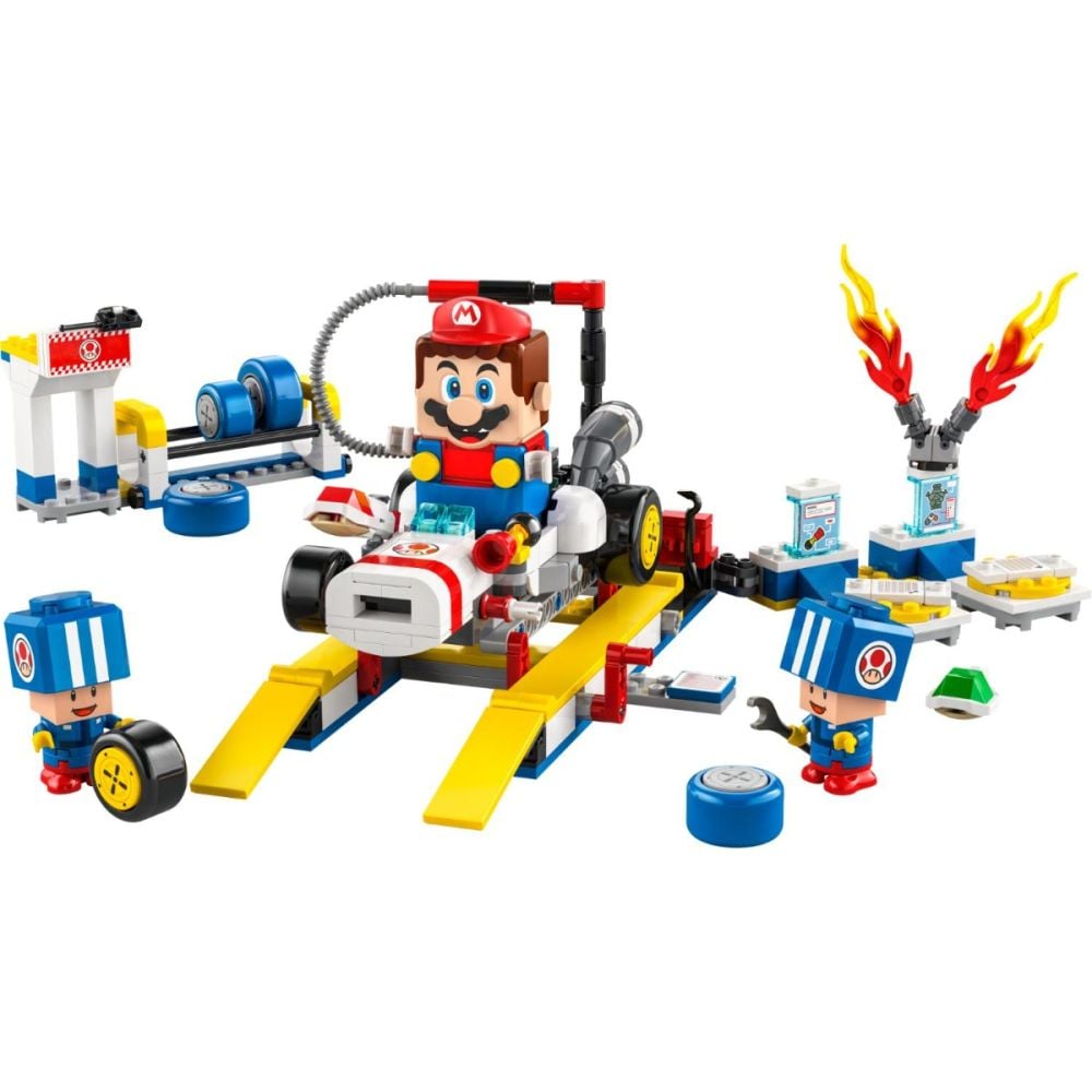 LEGO® Super Mario - Mario Kart - Garajul Lui Toad (72035)