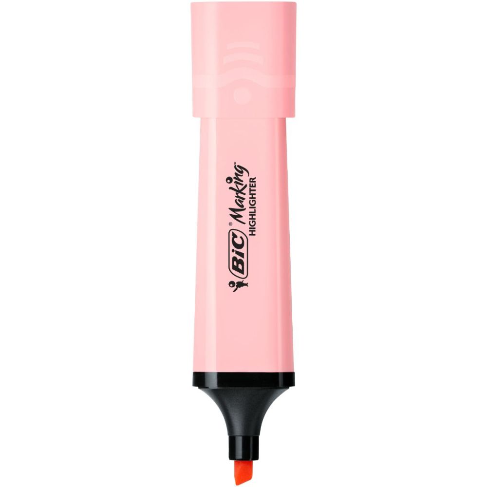 Set 4 evidentiatoare cu varf modular, Bic, Pastel