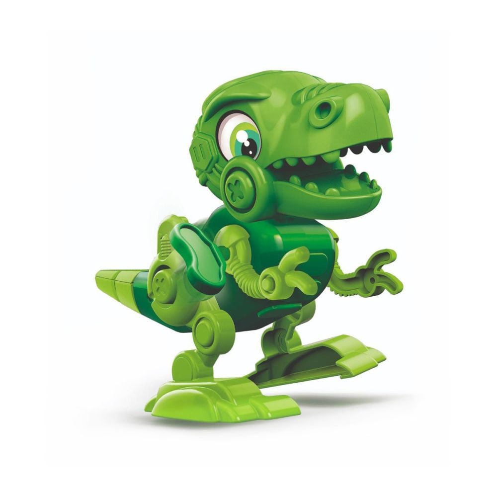 Kit de constructie, Clementoni, Science and Play, Robotul Dino T-Rex