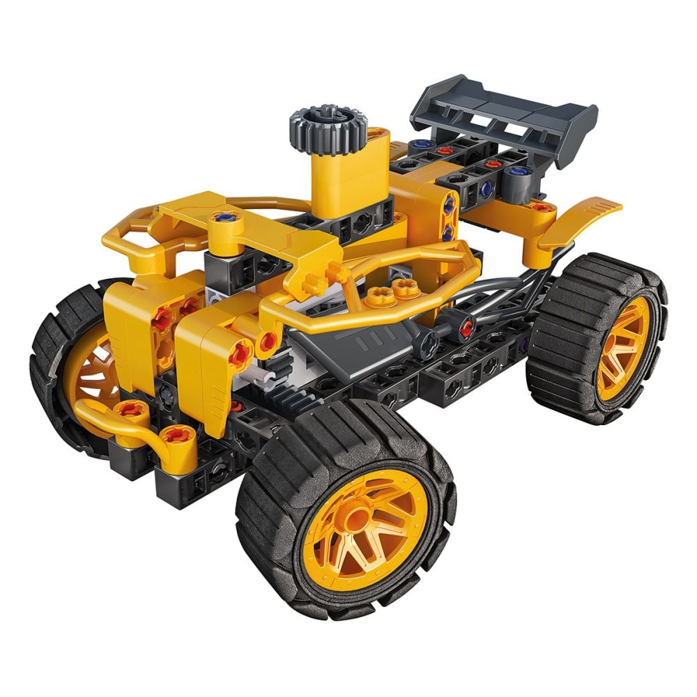 Kit de constructie 2 in 1, Clementoni, Buggy si Quad