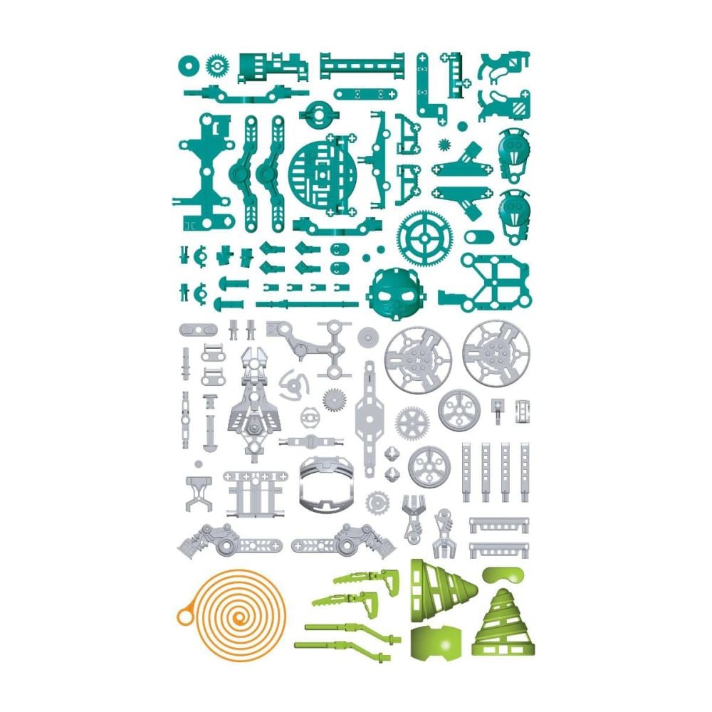 Kit de constructie 3 In 1, Clementoni, Minerul Spatial