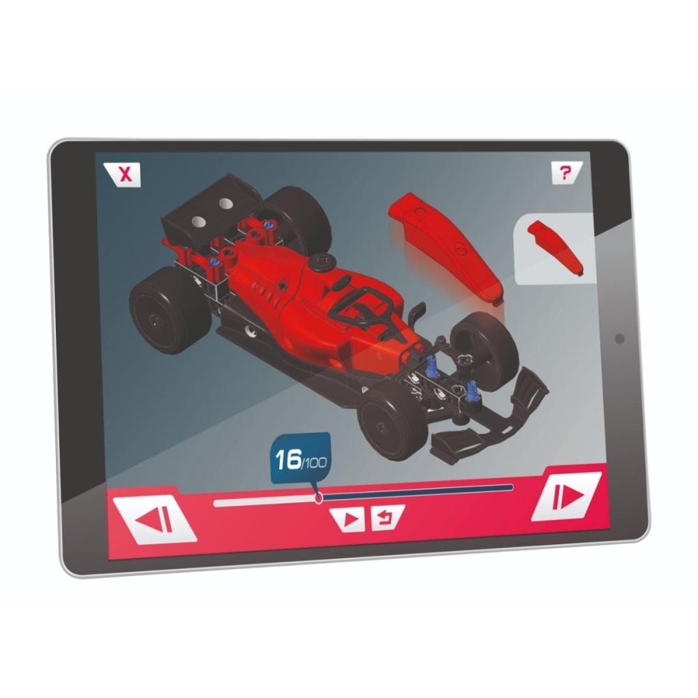 Kit de constructie 2 in 1, Clementoni, Racing Car