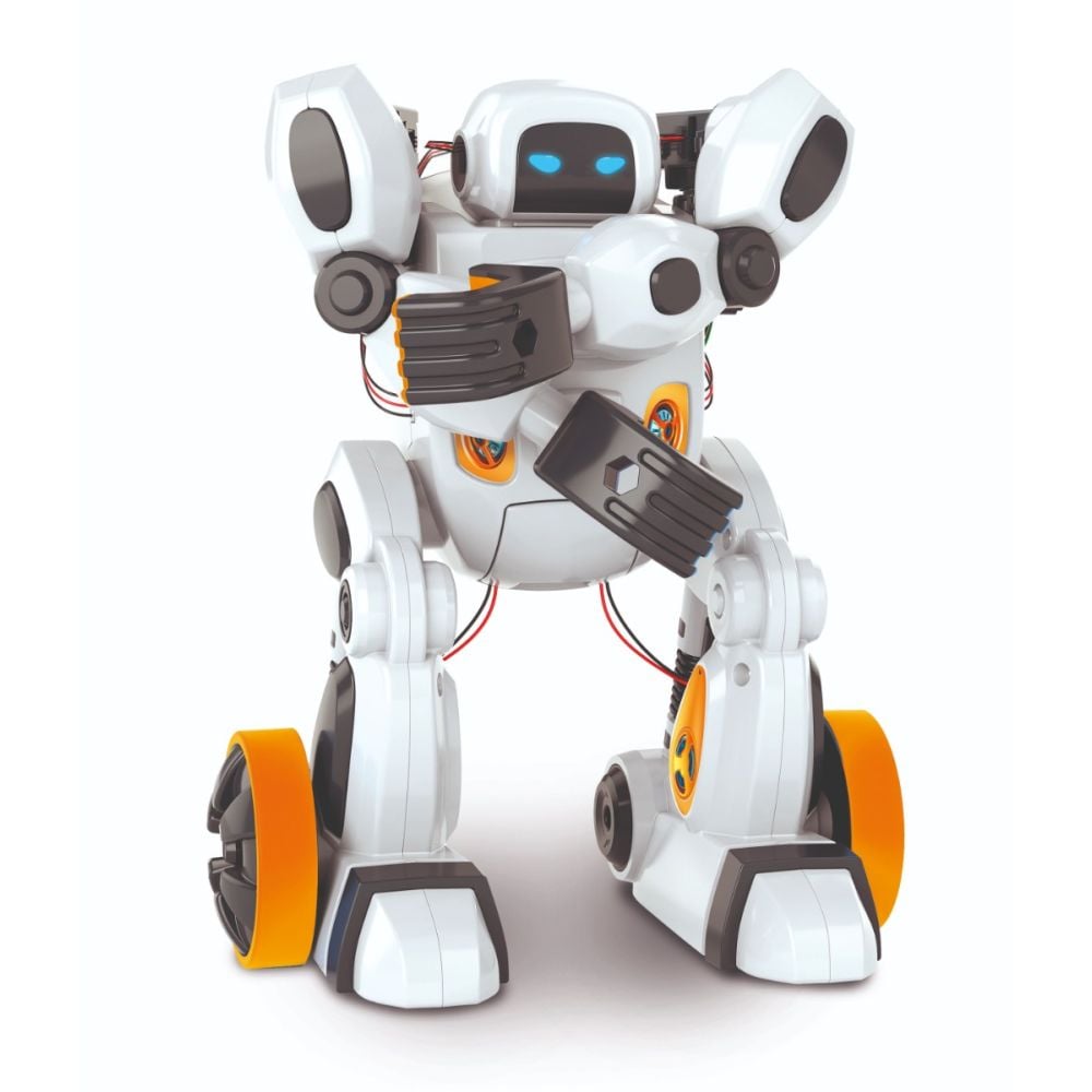 Kit de constructie, Clementoni, Robot interactiv AIRO, 80 piese