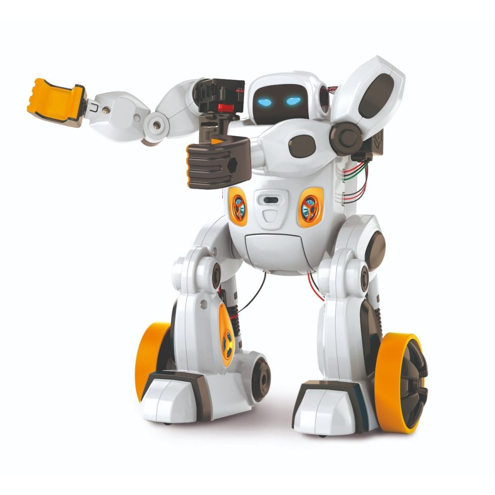 Kit de constructie, Clementoni, Robot interactiv AIRO, 80 piese