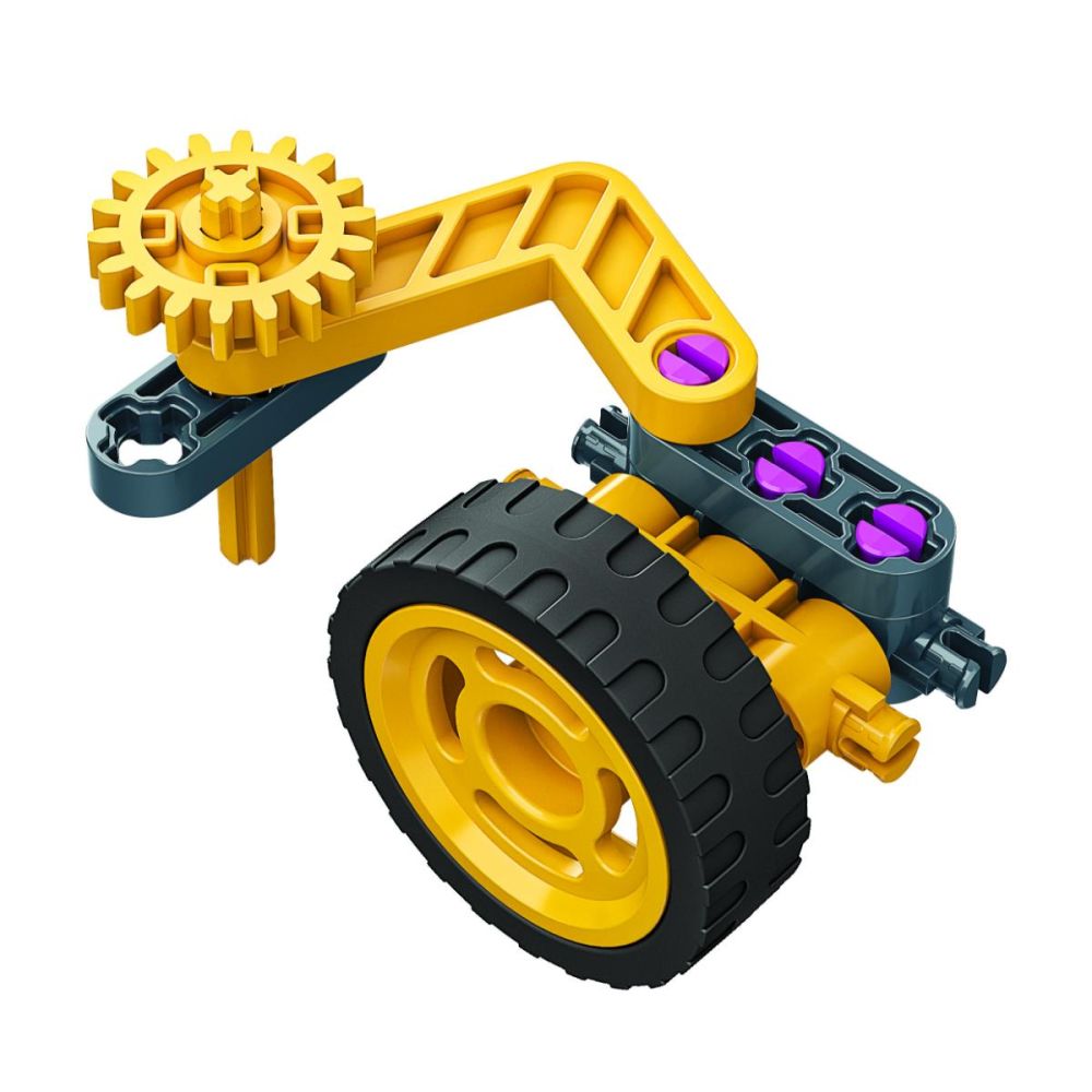 Kit de constructie, Clementoni, Science & Play, Stivuitor, 90 piese