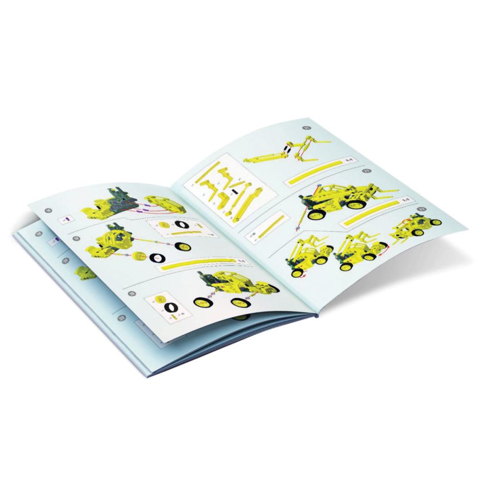 Kit de constructie, Clementoni, Science & Play, Stivuitor, 90 piese