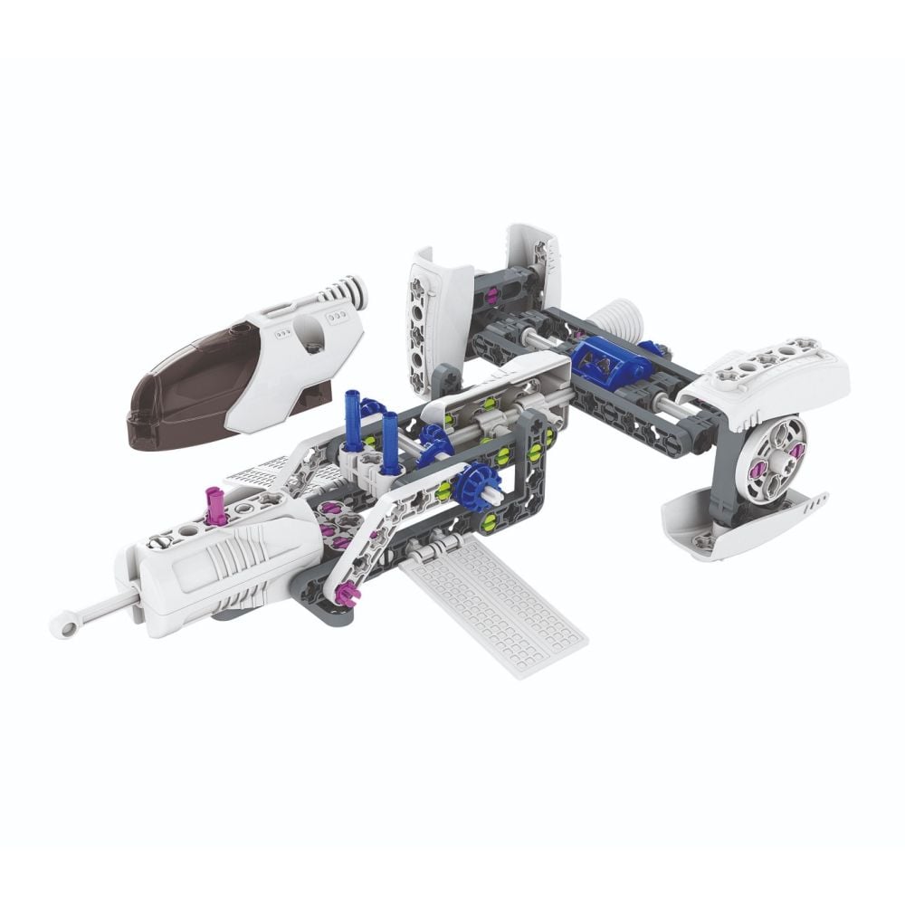 Kit de constructie, Clementoni, Science & Play, Nava Spatiala, 90 piese