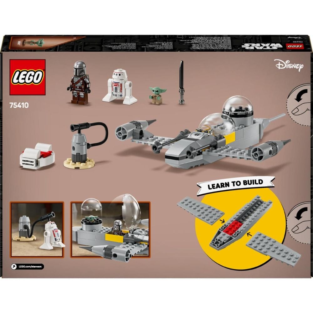LEGO® Star Wars - Nava de lupta stelara N-1 a lui Mando si Grogu (75410)