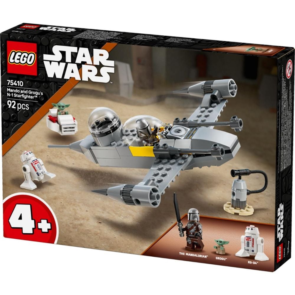 LEGO® Star Wars - Nava de lupta stelara N-1 a lui Mando si Grogu (75410)