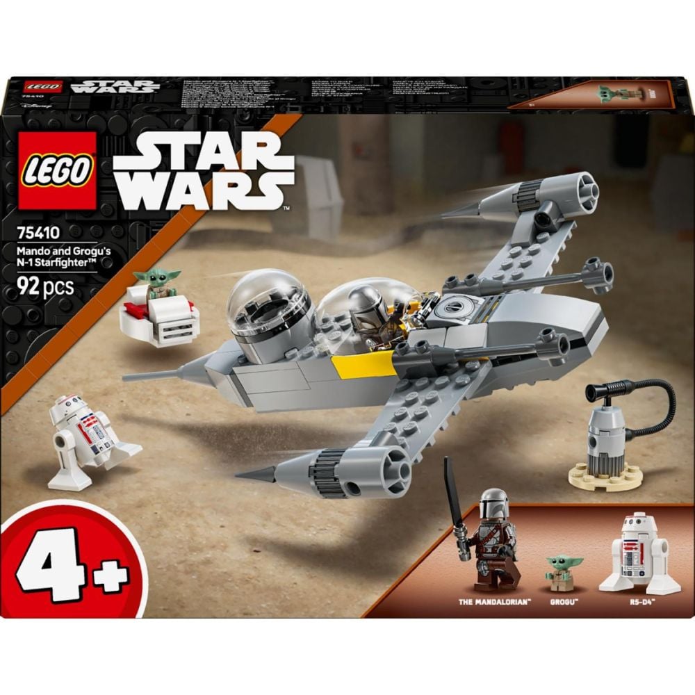 LEGO® Star Wars - Nava de lupta stelara N-1 a lui Mando si Grogu (75410)